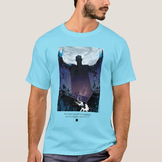 長い夜来は Tシャツ (正面)