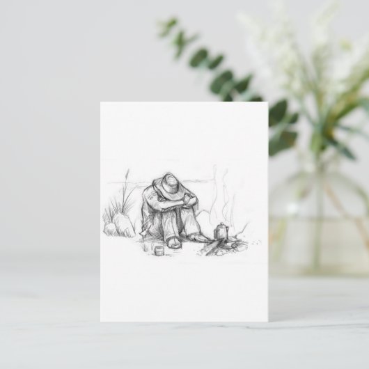 長い夜….. ポストカード (スタンド正面)