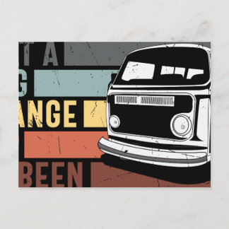 長い奇妙な旅だったと 案内ポストカード