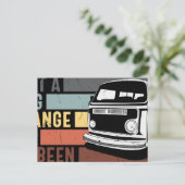 長い奇妙な旅だったと 案内ポストカード (スタンド正面)