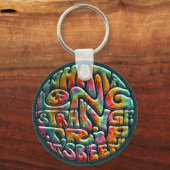 長い奇妙な旅 キーホルダー (正面)