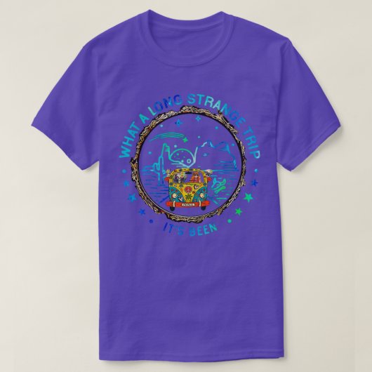 長い奇妙な旅Itx27sはHippie PeaceTだった Tシャツ (デザイン正面)