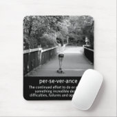 長い女性の忍耐 マウスパッド (マウス)