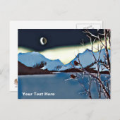 長い寒い夜 ポストカード (正面/裏面)