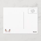 長い寒い夜 ポストカード (裏面)