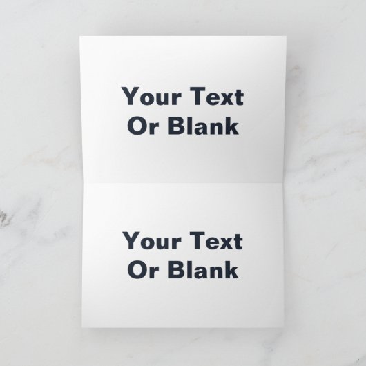 長い寒い夜 – 季節の挨拶 シーズンカード (内部)