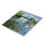 長い島の湖、素晴らしアート。 タイル (側面)