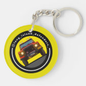 長い島の防衛者 キーホルダー (裏面)