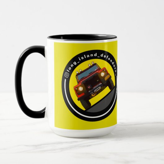 長い島の防衛者 マグカップ (左)