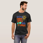 長い幼稚園こんにちは1年生の先生学生 Tシャツ (正面フル)