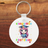 長い幼稚園の卒業式 キーホルダー (正面)