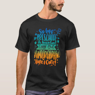長い幼稚園を見て私はCom Tシャツ