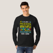 長い幼稚園を見て私はCom Tシャツ (正面フル)