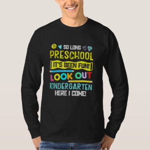 長い幼稚園を見て私はCom Tシャツ