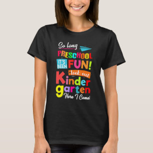 長い幼稚園を見て私はCom Tシャツ