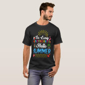長い幼稚園先生学生キッズハロー蘇 Tシャツ (正面フル)