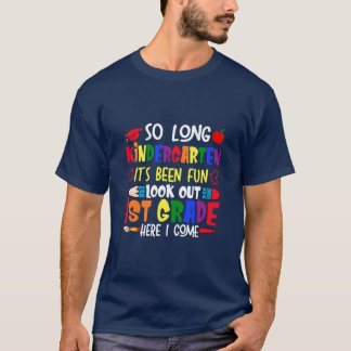 長い幼稚園1年生先生 Tシャツ