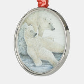 長い幾日夜 メタルオーナメント (左)