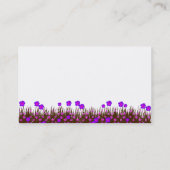 長い庭パッチ 名刺 (裏面)