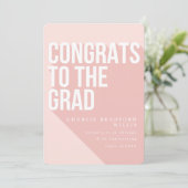 長い影のおめでとうをグラード赤面 招待状 (スタンド正面)