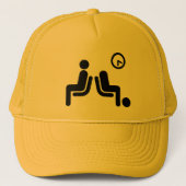 長い待機記号 キャップ (正面)