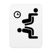 長い待機記号 マグネット (縦)