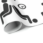 長い待機記号 ラッピングペーパー (ロールコーナー)