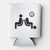 長い待機記号 缶クーラー (正面)