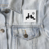 長い待機記号 缶バッジ (インサイチュ)