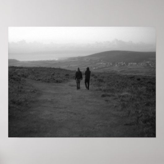 長い散歩の家 ポスター (正面)