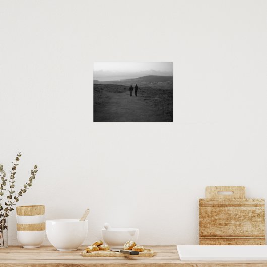 長い散歩の家 ポスター (キッチン)