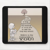 長い旅行 マウスパッド (正面)