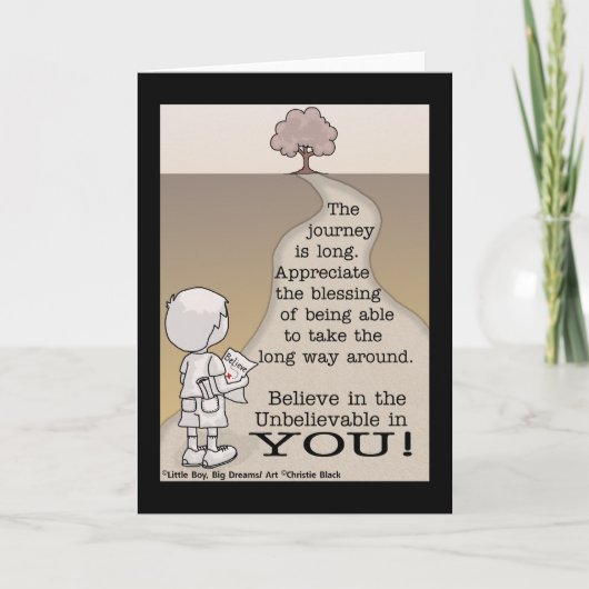 長い旅 カード (正面)