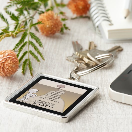 長い旅 キーホルダー (側面)