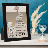 長い旅 フォトプラーク (側面)