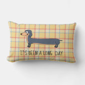 長い日ダッシュント枕、腰枕 ランバークッション (正面)