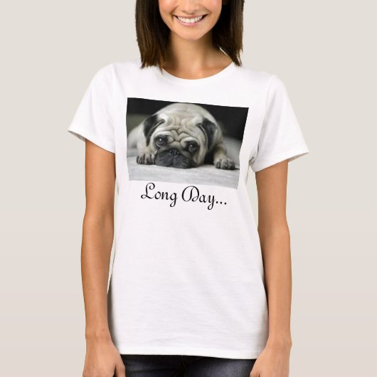 長い日。 Tシャツ (正面)