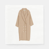 長い春コート スタンダードランチョンナプキン (正面)