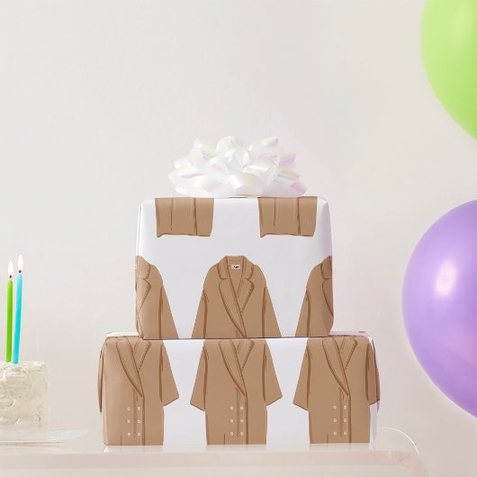 長い春コート ラッピングペーパー