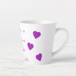 長い時間、古い友人のマグカップ カフェラテマグ