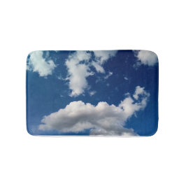 長い柔らかい雲 バスマット