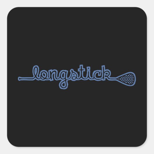 長い棒 スクエアシール (正面)