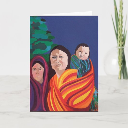 長い歩行 カード (正面)