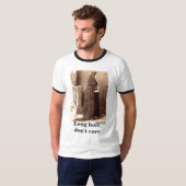 長い毛は、気になりません Tシャツ (正面フル)