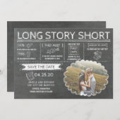 長い物語の不足分|おもしろいな|の写真の保存日付 セーブザデート (正面/裏面)