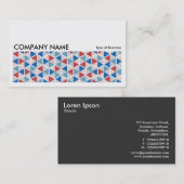 長い絵 0255 - 六角形のパターン 05 名刺 (正面/裏面)