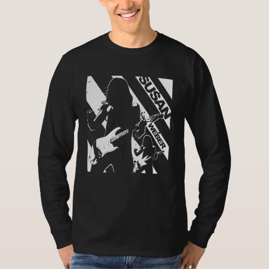 長い袖のティー Tシャツ (正面)