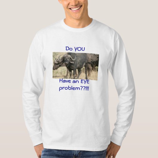 長い袖のワイシャツ Tシャツ (正面)