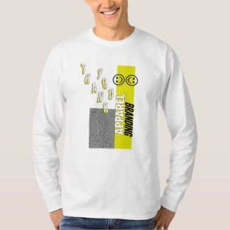 長い袖のTシャツありがとう Tシャツ