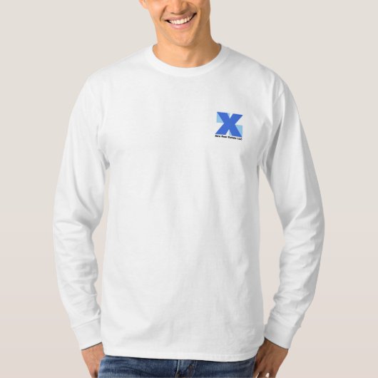 長い袖のxira tシャツ (正面)